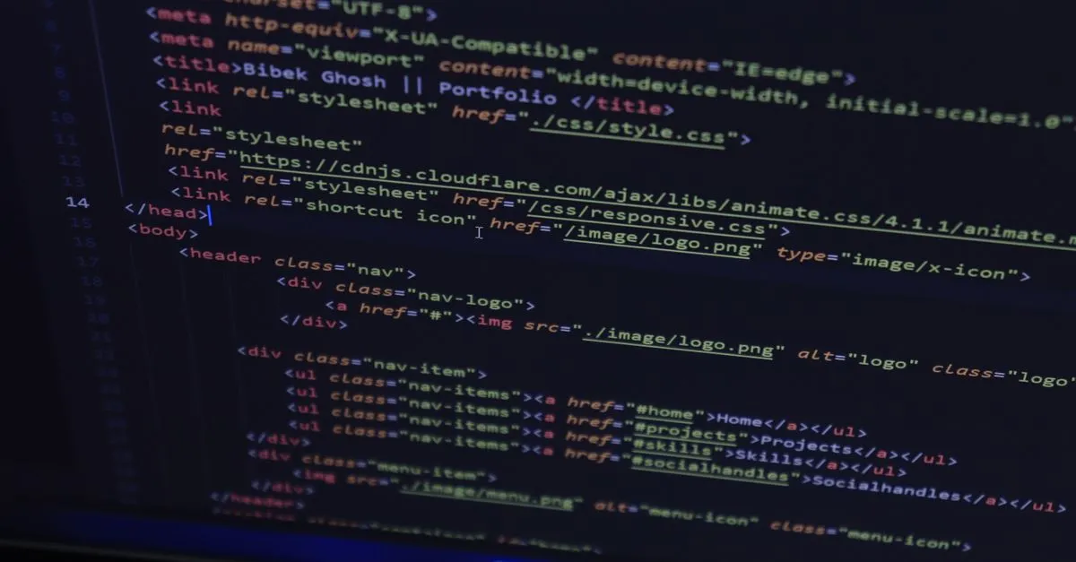 Web designer adjusting rounded corners of an interface layout on a computer screen